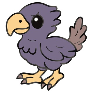 Terror Bird Pin