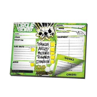 TORQUE BORG | CHARACTER SHEET PAD