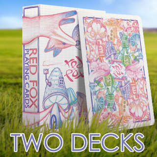 2 Marked V1.0 Decks LOW FLAT RATE SHIPPING