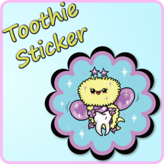 Toothie Vinyl Sticker