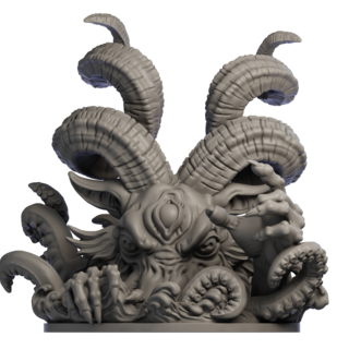 MINIS - Huge Y'gathul 3" Base and Tentacle Miniatures