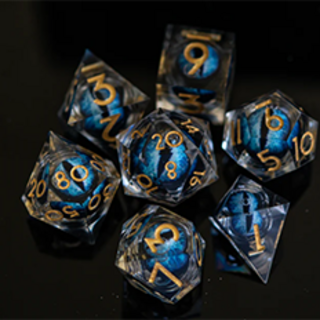 Legacy of Blue Eyes Liquid Core Dice Set