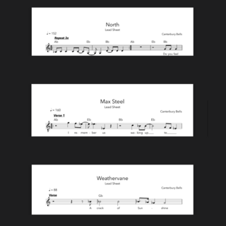 Lead Sheets of our Songs