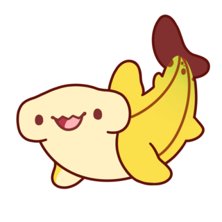 Bananahead Shark Die Cut Sticker