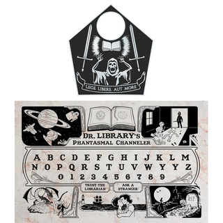 Dr. Library's Phantasmal Channeler felt board and Planchette set