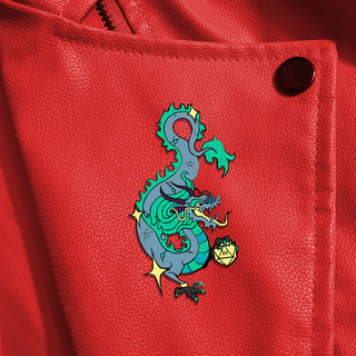 Enamel Pin/D20 Yongwang