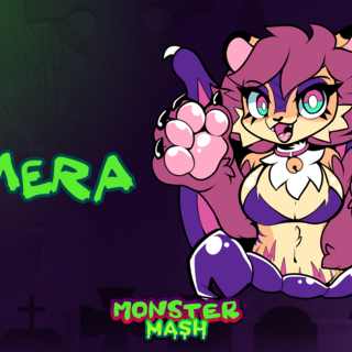 4 inch Sticker - Chimera