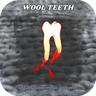 Wool Teeth Sticker Sheet