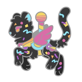 Retro Panther Pin