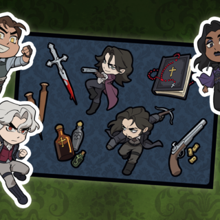 The Hollowed Night #3 STICKER PACK
