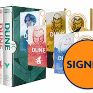 Complete DUNE Signed Slipcased Hardcover Set