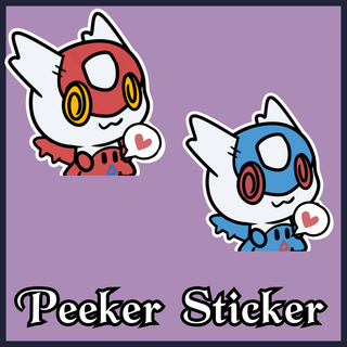 Eon Duo Peeker Sticker