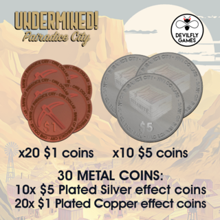 Metal Coins - Silver and Copper (30)