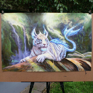 Nero Tiger - Acrylic on Canvas