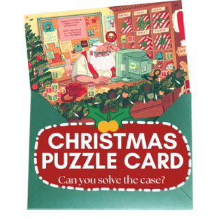 Christmas Puzzle Card - Sleigh what?