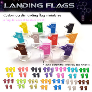 Premium Landing Flags [without Bases]