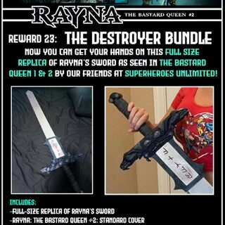 Full-Size Replica of Rayna's Sword