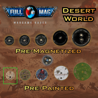 FullMag Bases - Desert World - Pre-Painted - SINGLE Pack
