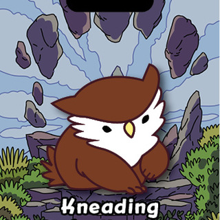 Kneading Owlbear Pin (EXC-001)