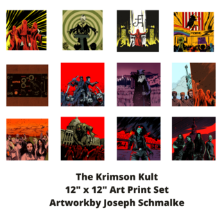 The Krimson Kult - Art Print Set