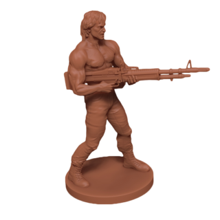 *RETAILER* Officially Licensed Rambo Miniature