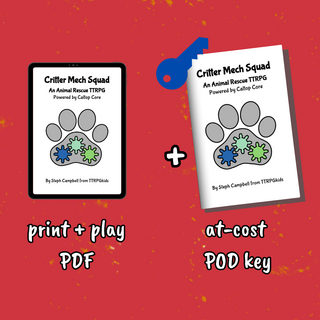 Critter Mech Squad (PDF + POD key)