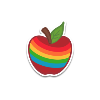 Pride Apple STICKER