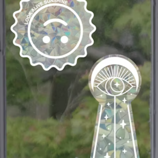 SUN CATCHER RAINBOW MAKING STICKERS