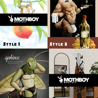 Mothboy Monthly deluxe print