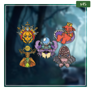 Fiendish Friends Pin Set #2