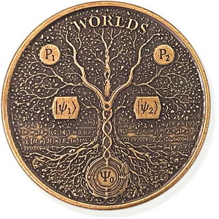 One (1) Bronze Quantum Coin