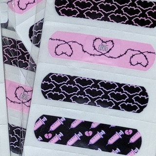 Pastel Goth Bandages Set - 50pcs