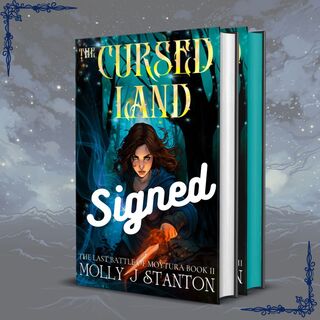 Signed The Cursed Land Hardback