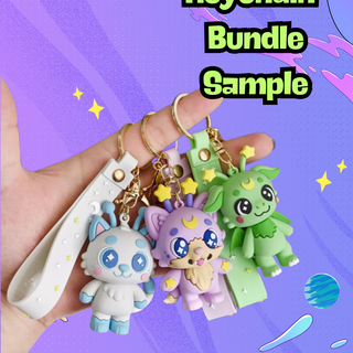 Kawaii Invaders Keychain
