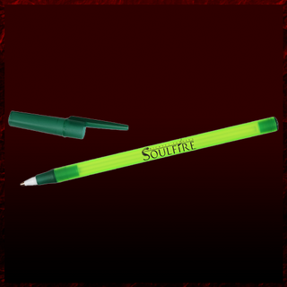 Soulfire Translucent Green Pen