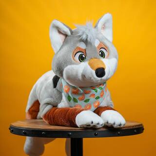 DUSTY COYOTE - 3 FOOT PLUSH UNSTUFFED