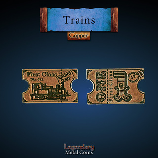 Train Units Copper Coins