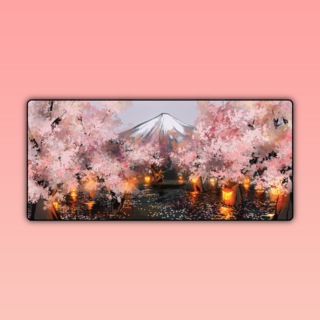 Sakura Marsh Deskmat