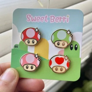 BGRADE Shroom Pins