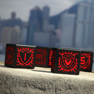 Pulp City Dice Set (Villain)