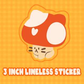 3 inch Lineless BEBO sticker