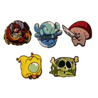 Heliana's Enamel Familiar Pins - Pack 1