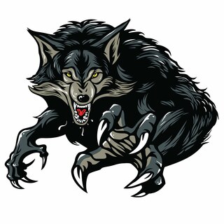 Warren the Werewolf Pin