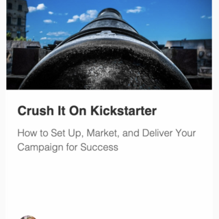 Crush It on Kickstarter! Course