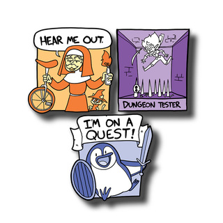 Collector Pin Set of 3