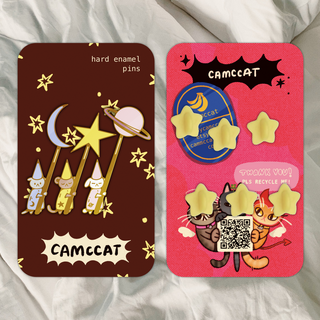 Star Men Pin Set
