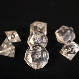 Crystal Resin Dice