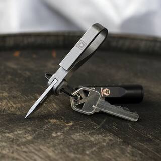 KLIP Titanium: Pocket Knife & Suspension Hook