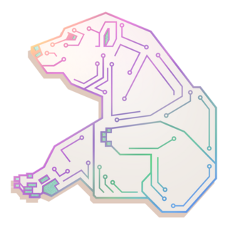 Northern Lights Heap Enamel Pin