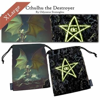 Extra Large "Cthulhu The Destroyer" Dice Bag